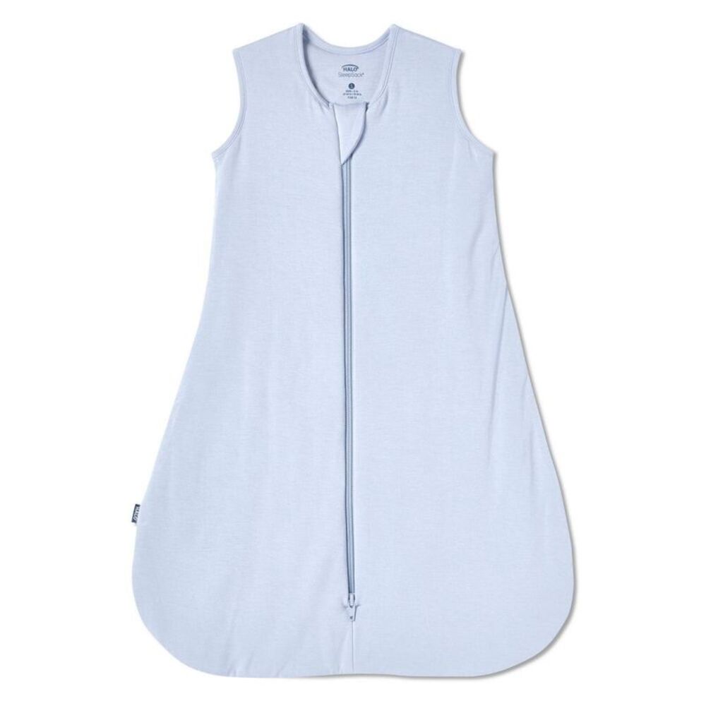 HALO Supersoft Rayon from Bamboo Sleepsack Wearable Blanket - Blue Fog - L